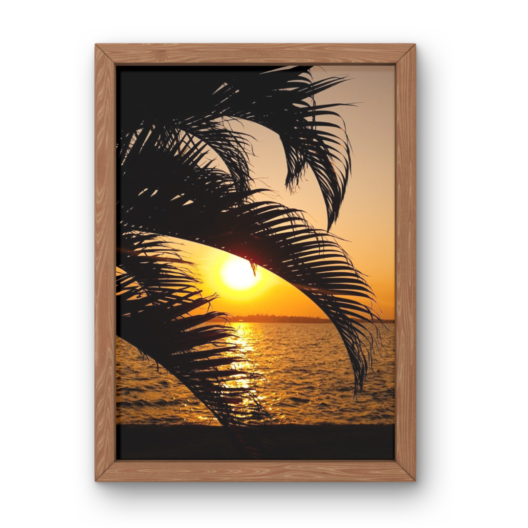 Palmas ao Entardecer (Quadro)